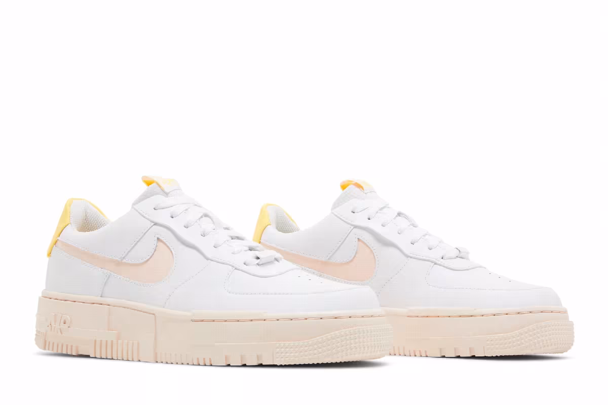 Nike Women's Air Force 1 Pixel Arctic Orange, view 9