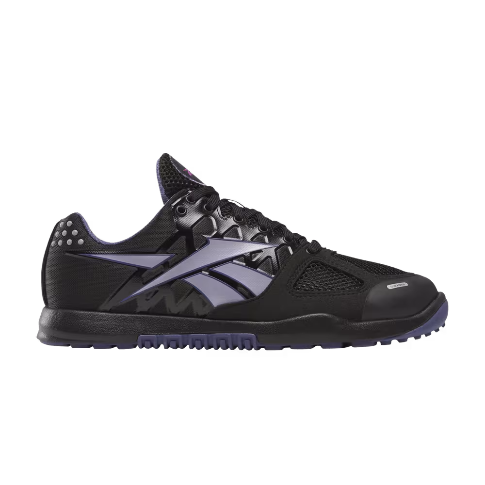 Reebok Women's Nano 2.0 Black Purple Rave