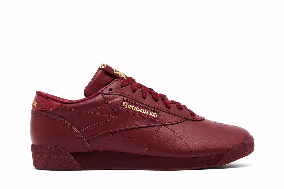 Reebok Women's Freestyle Low Merlot, view 2