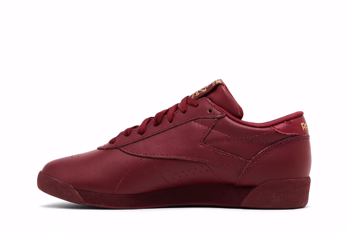 Reebok Women's Freestyle Low Merlot, view 4