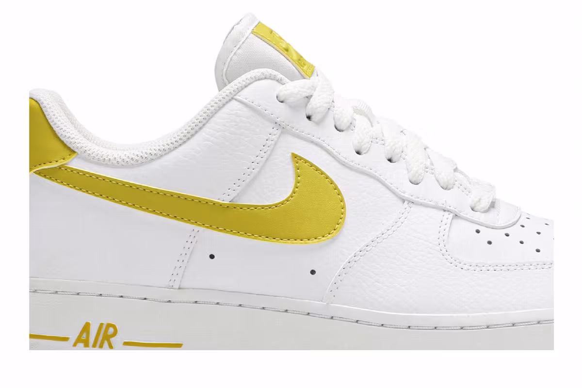 Nike Women's Air Force 1 Low Bright Citron, view 3