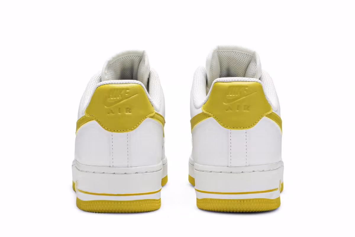 Nike Women's Air Force 1 Low Bright Citron, view 7
