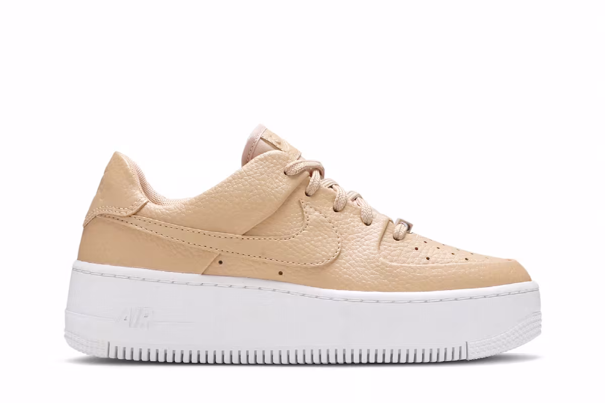 Nike Women's Air Force 1 Sage Low Desert Ore, view 2