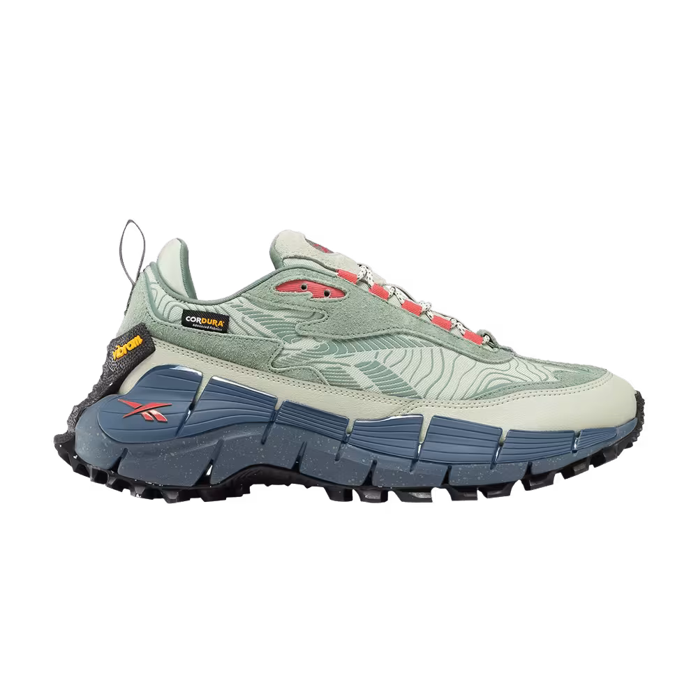 Reebok Zig Kinetica 2.5 Edge Vintage Green Astro Dust