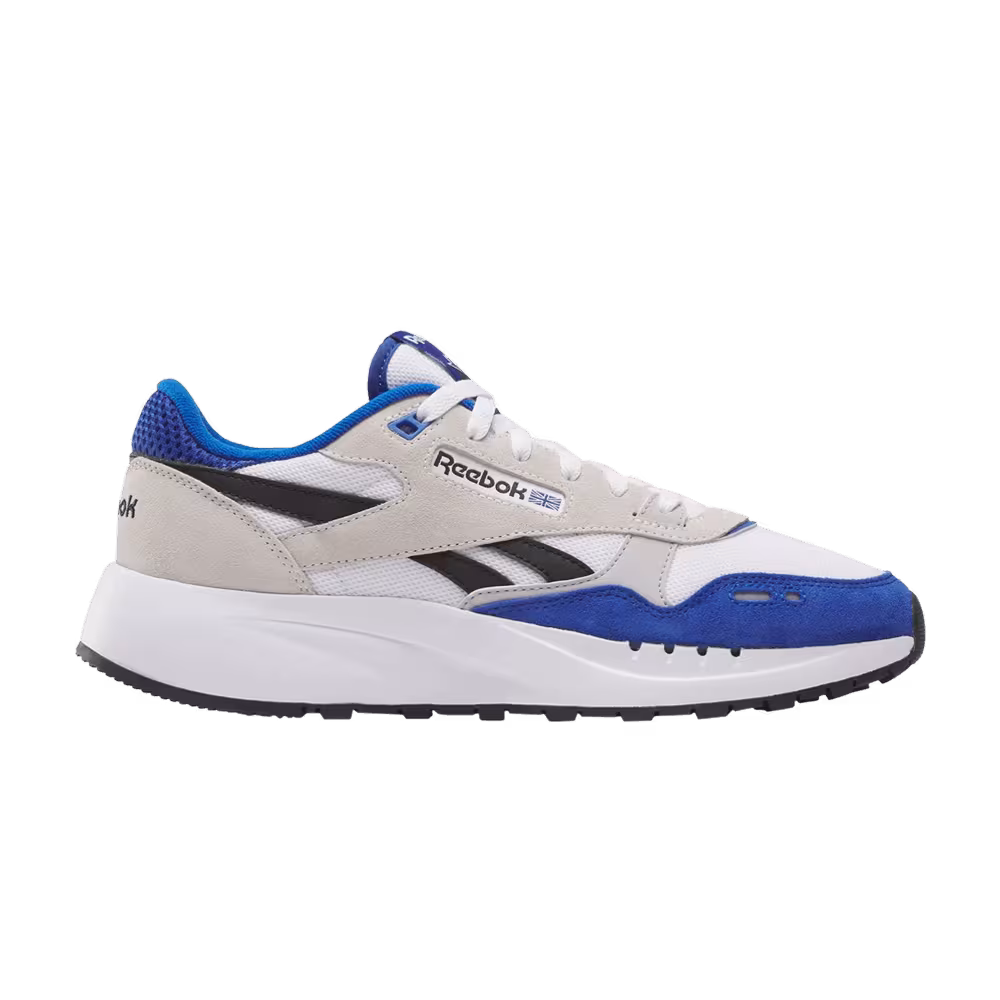 Reebok Classic Leather 2400 White Boundless Blue Black