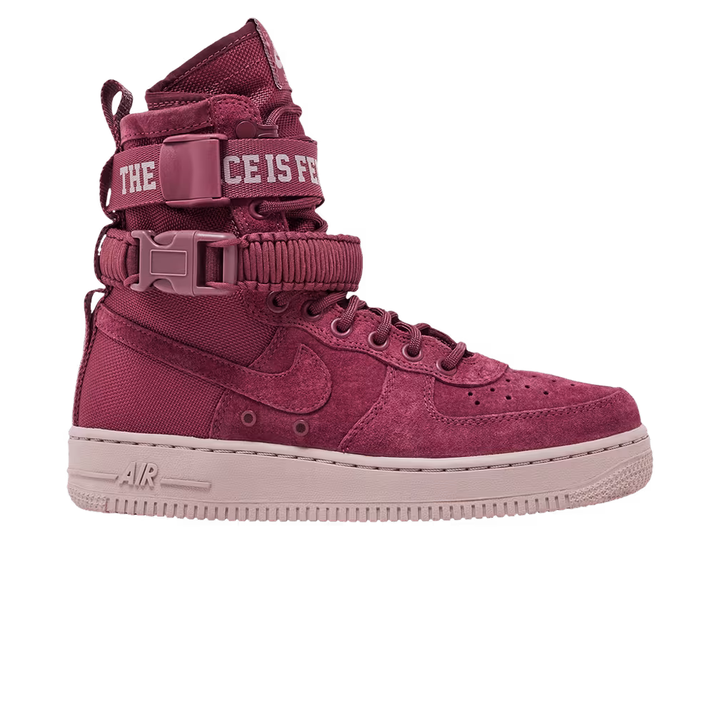 Nike Women's SF Air Force 1 Vintage Wine