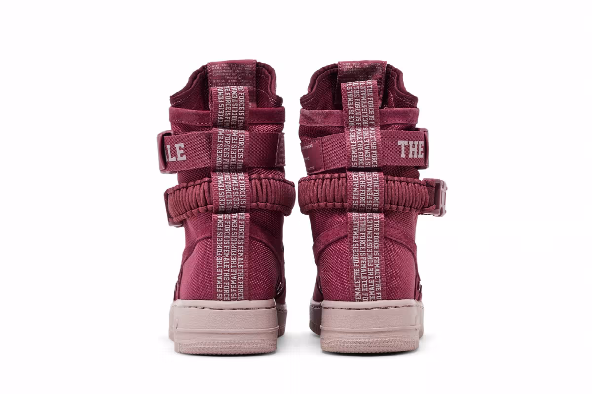 Nike Women's SF Air Force 1 Vintage Wine, view 7
