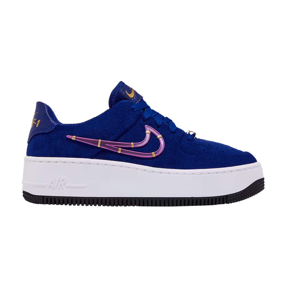 Nike Women's Air Force 1 Sage Low LX Deep Royal Blue