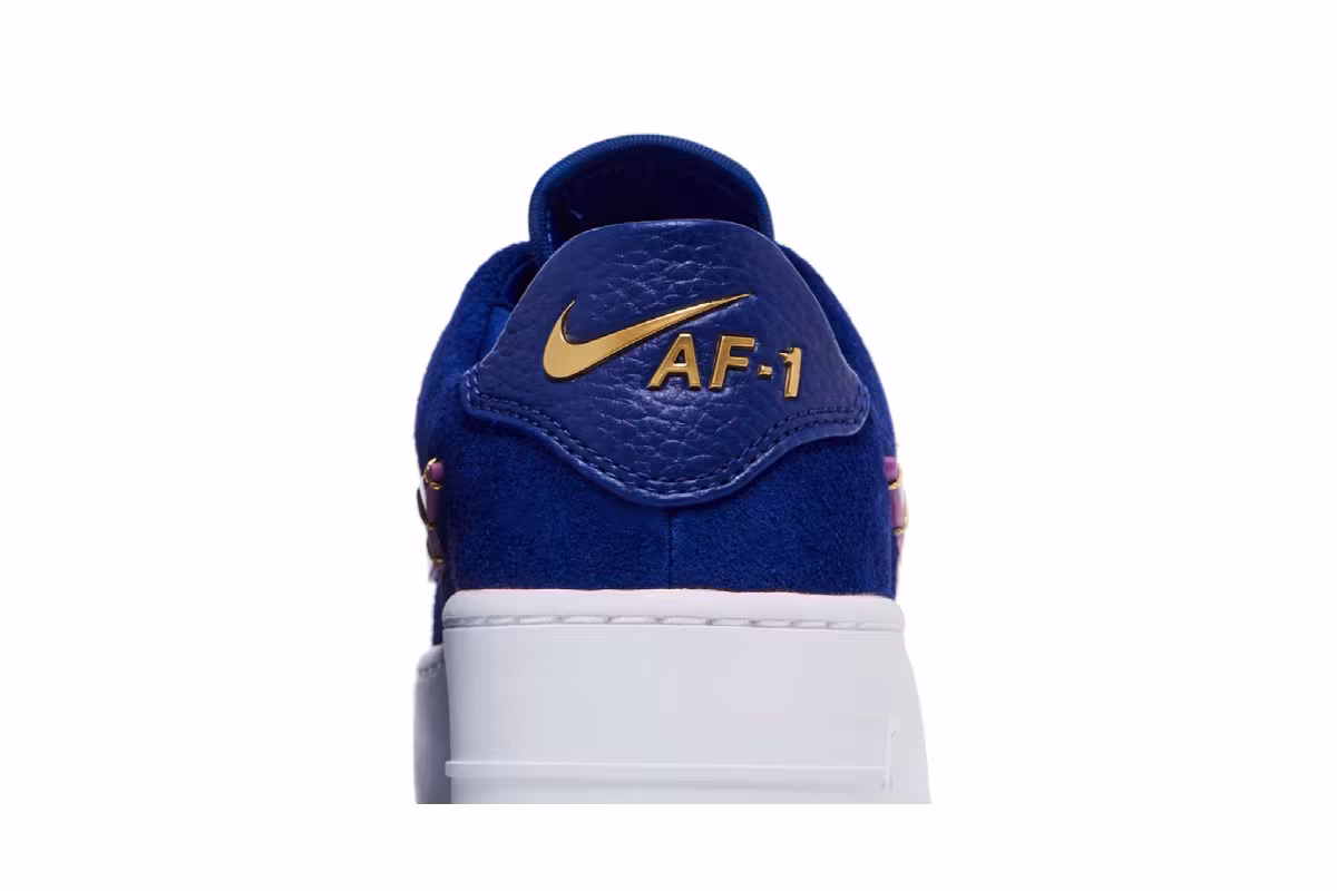 Nike Women's Air Force 1 Sage Low LX Deep Royal Blue, view 8