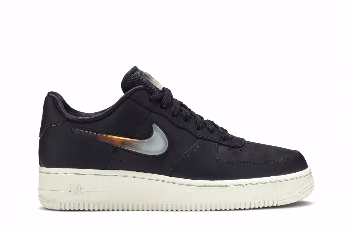 Nike Women's Air Force 1 Low SE Premium Oil Grey, view 2