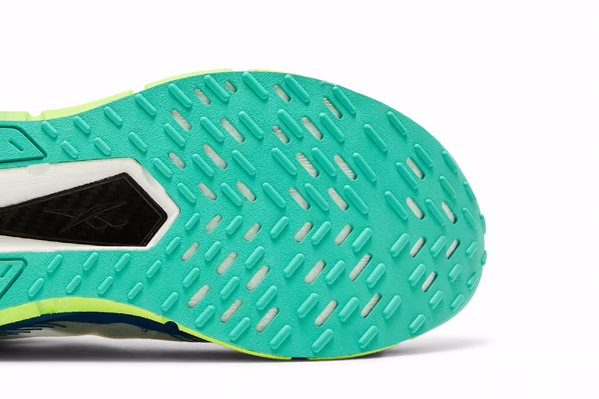 Reebok FloatZig X1 White Digital Lime Blue, view 6