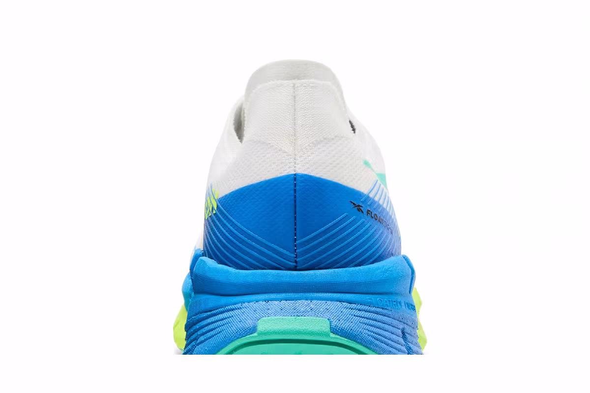 Reebok FloatZig X1 White Digital Lime Blue, view 8