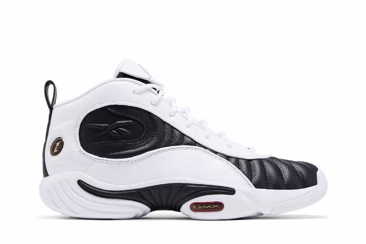 Reebok Answer 3 White Black, view 2