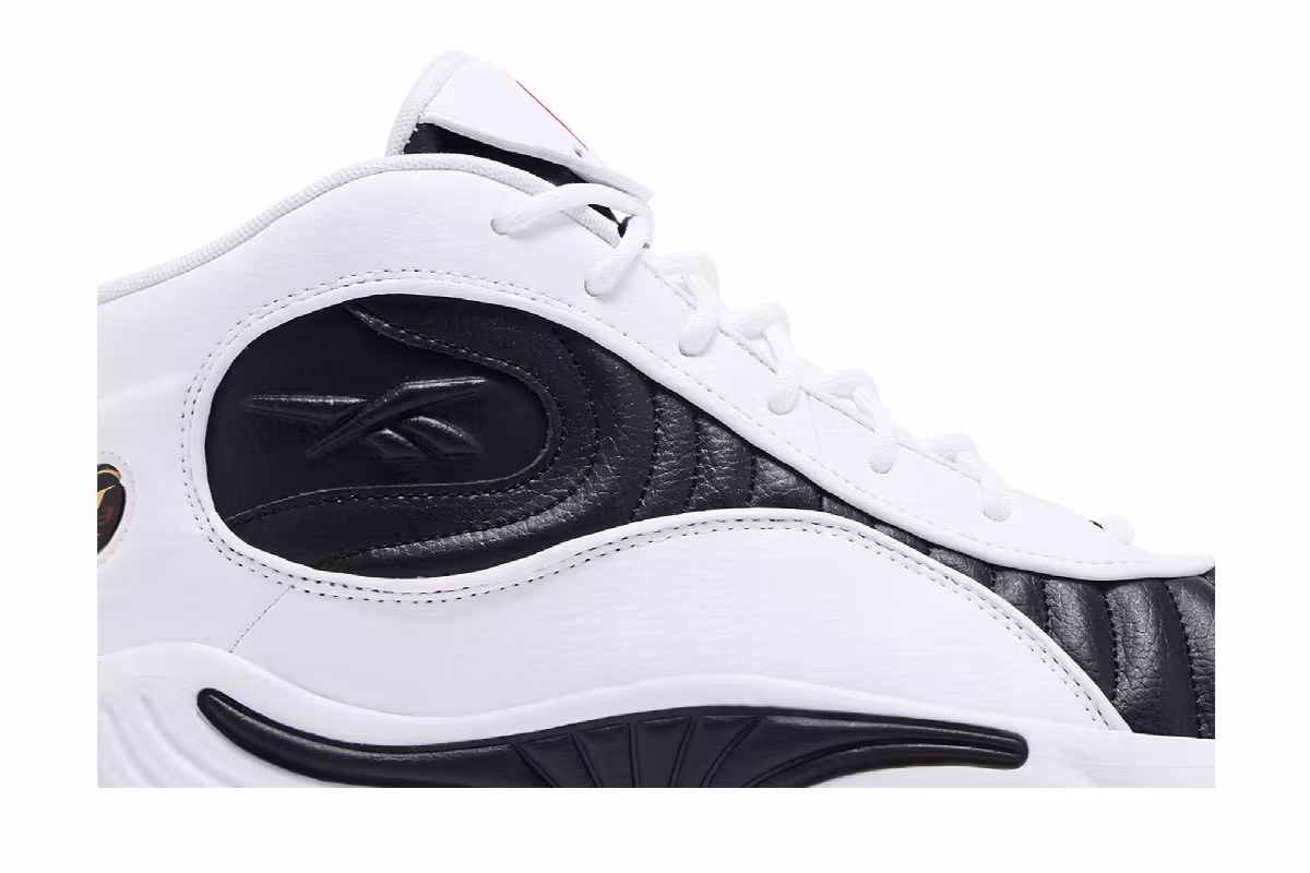 Reebok Answer 3 White Black, view 3