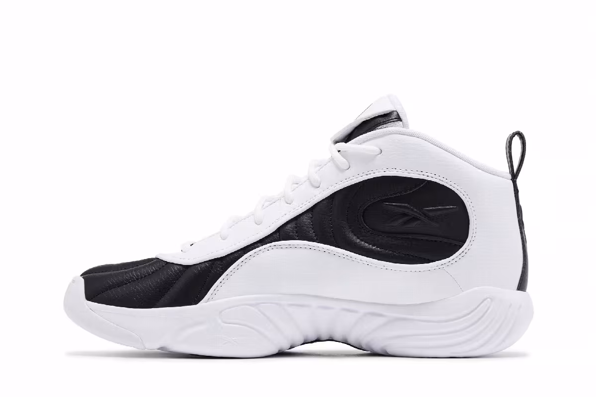 Reebok Answer 3 White Black, view 4