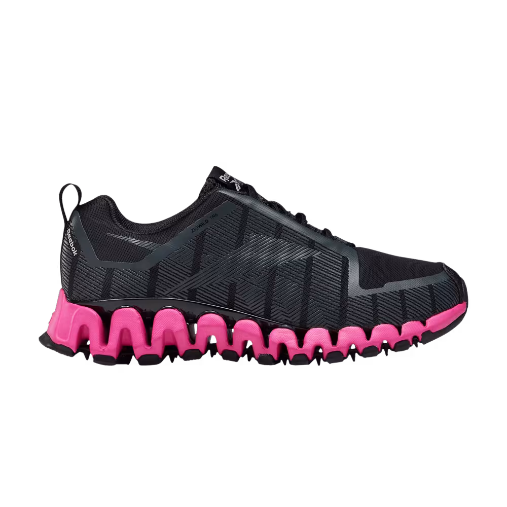 Reebok Women's ZigWild Trail 6 Black Proud Pink
