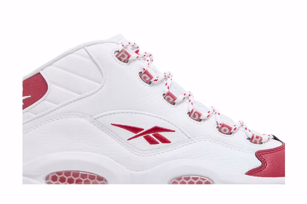 Reebok Question Mid Red Toe 2024, view 3