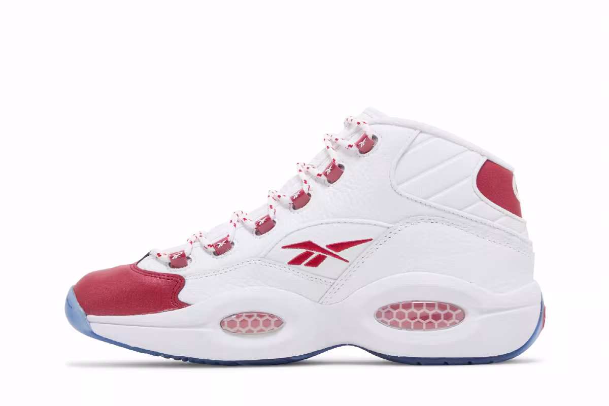 Reebok Question Mid Red Toe 2024, view 4