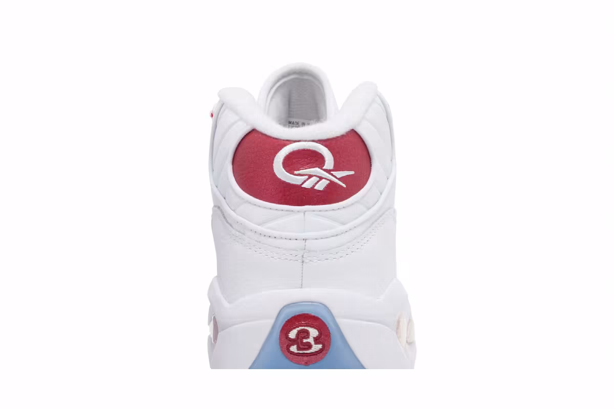 Reebok Question Mid Red Toe 2024, view 8