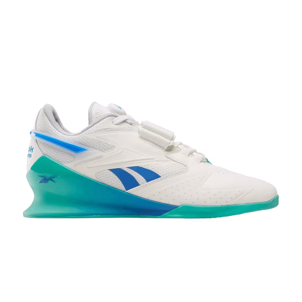 Reebok Legacy Lifter 3 Chalk Unleashed Green Blue