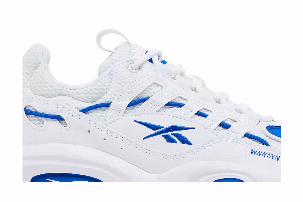 Reebok Solution Mid White Electric Cobalt, view 3