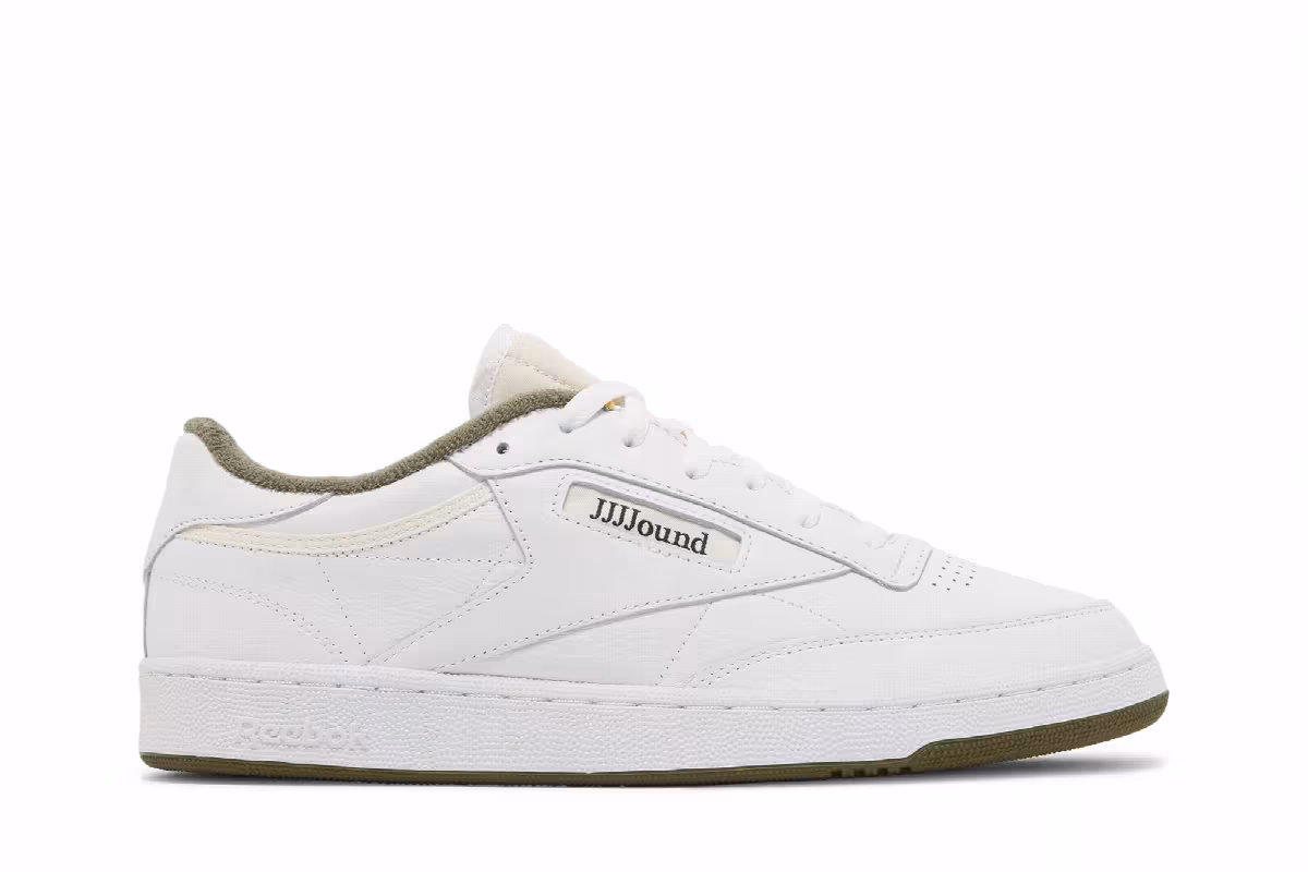 JJJJound x Reebok Club C 85 Olive, view 2