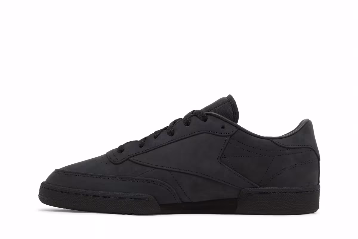 JJJJound x Reebok Club C 85 Triple Black, view 4