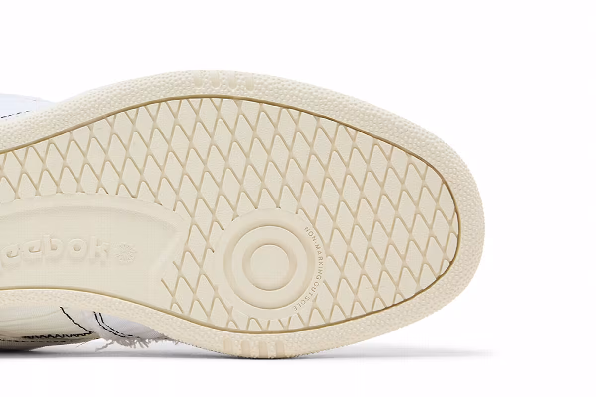 Market x Reebok Club C 85 Pump Chalk Black, view 6