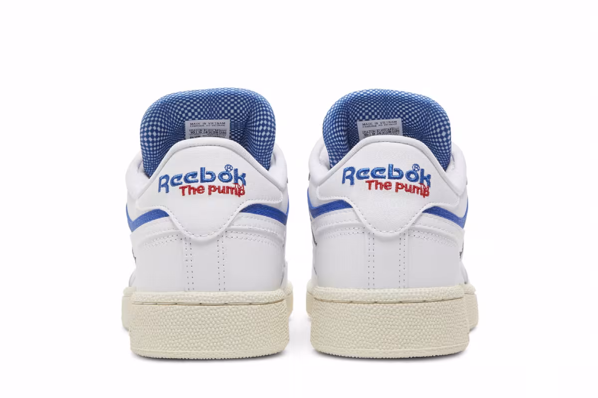 Reebok Club C 85 Pump Vector Blue, view 7