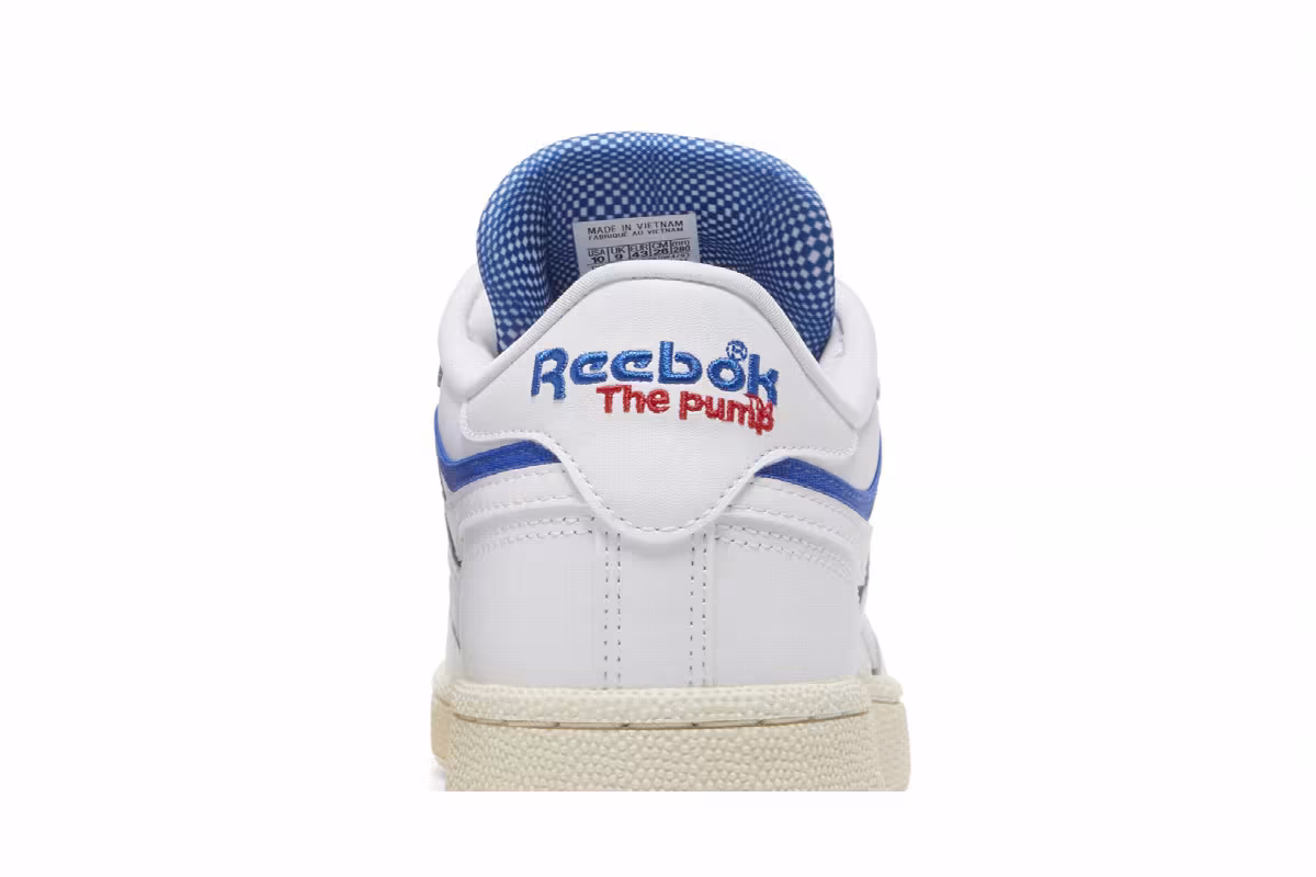 Reebok Club C 85 Pump Vector Blue, view 8
