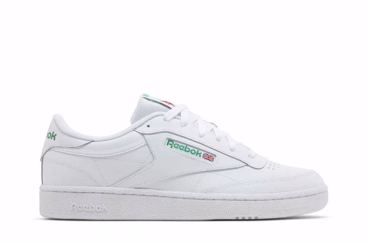 Reebok Club C 85 White Green 2023, view 2