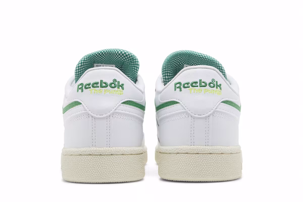 Reebok Club C 85 Pump Glen Green, view 7