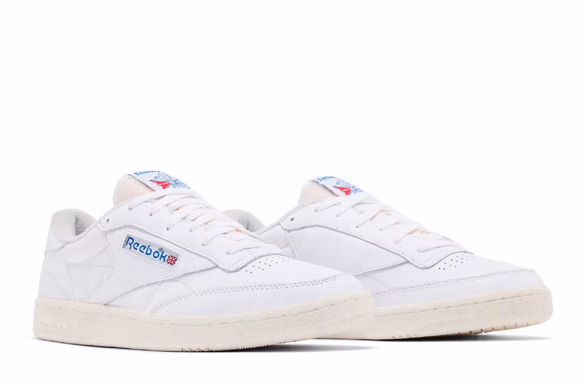 Reebok Club C 85 Vintage White Vector Blue, view 9