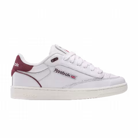 Reebok Club C Bulc 'White Classic Burgundy'