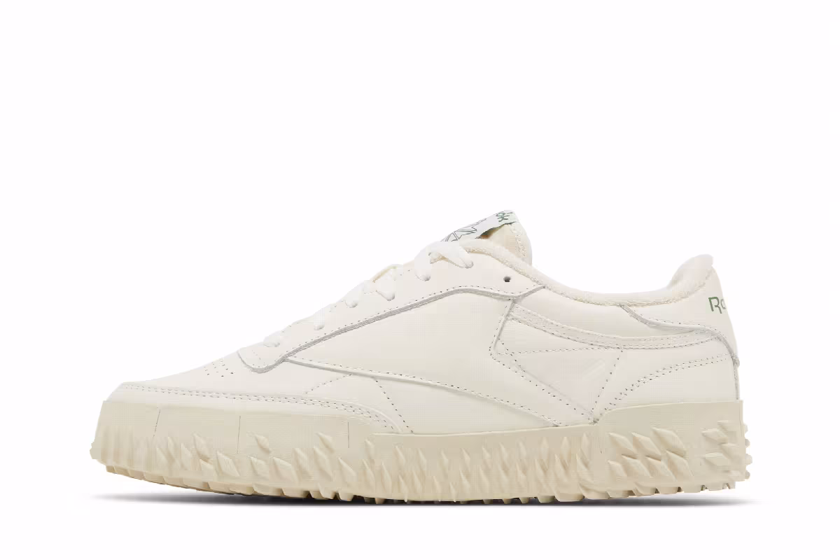 Reebok Club C Vibram Chalk Glen Green, view 4