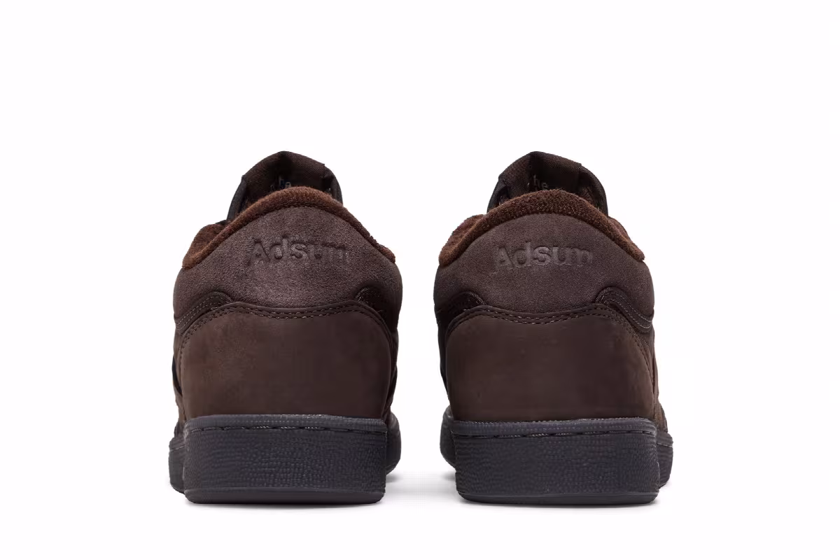 Adsum x Reebok Club C Mid 2 Dark Brown, view 7