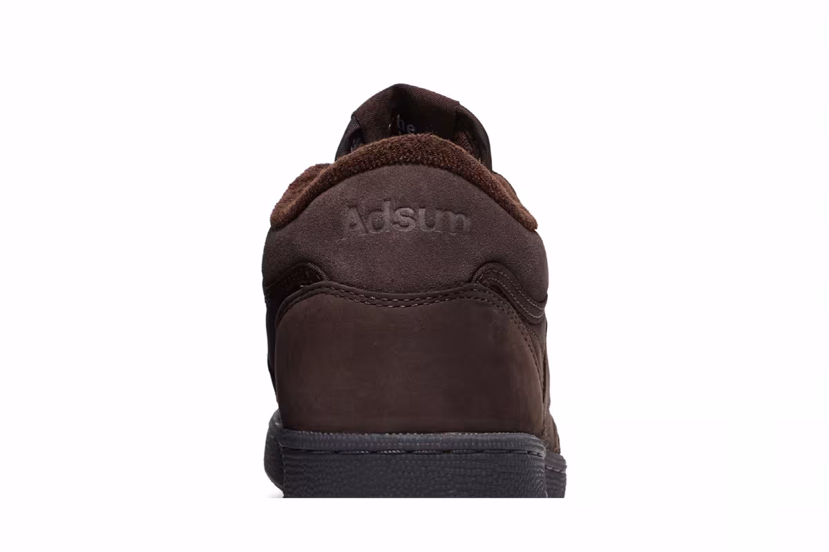 Adsum x Reebok Club C Mid 2 Dark Brown, view 8