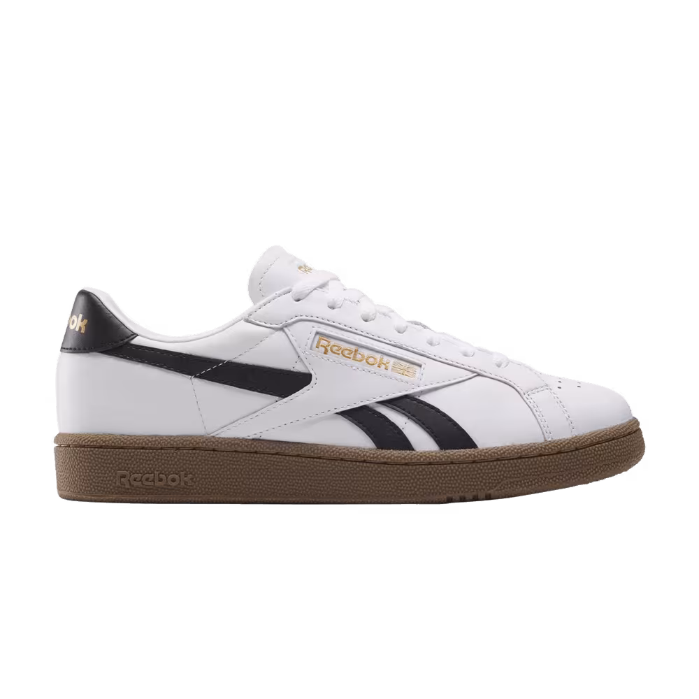 Reebok Club C Grounds UK White Black Gum