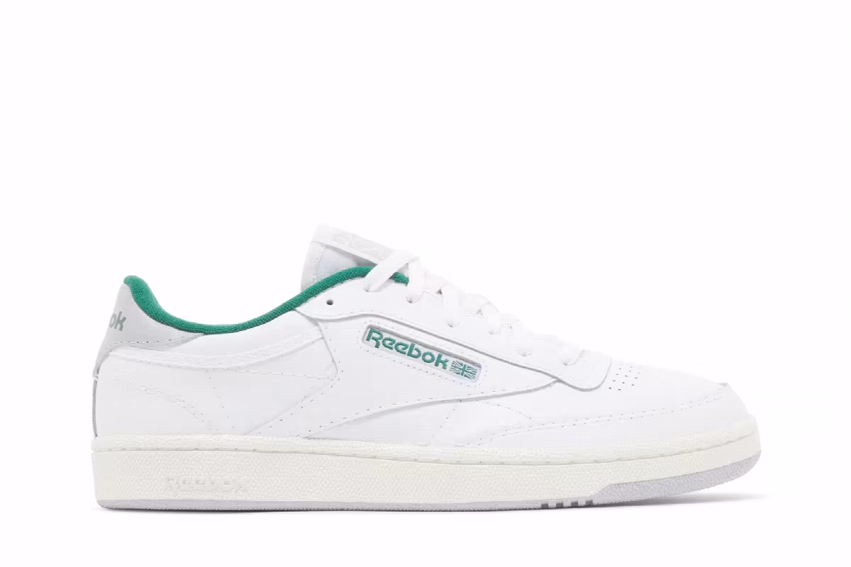 Reebok Club C 85 White Dark Green, view 2