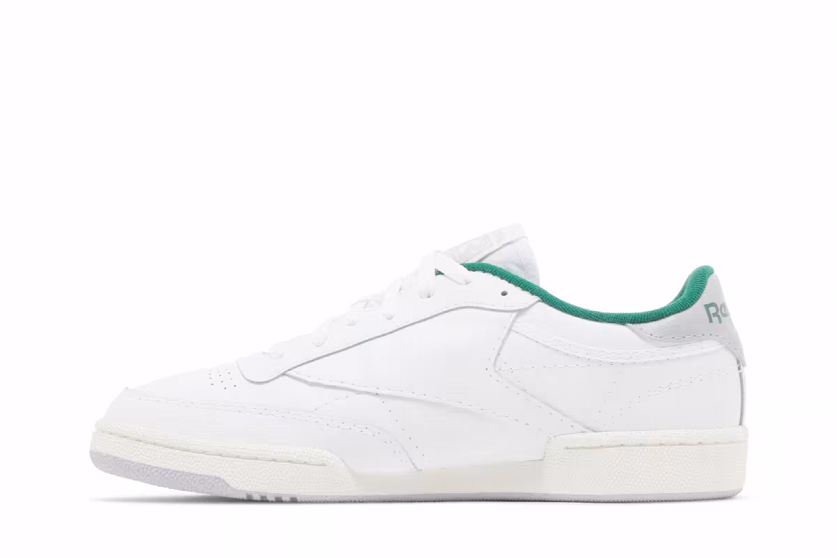 Reebok Club C 85 White Dark Green, view 4
