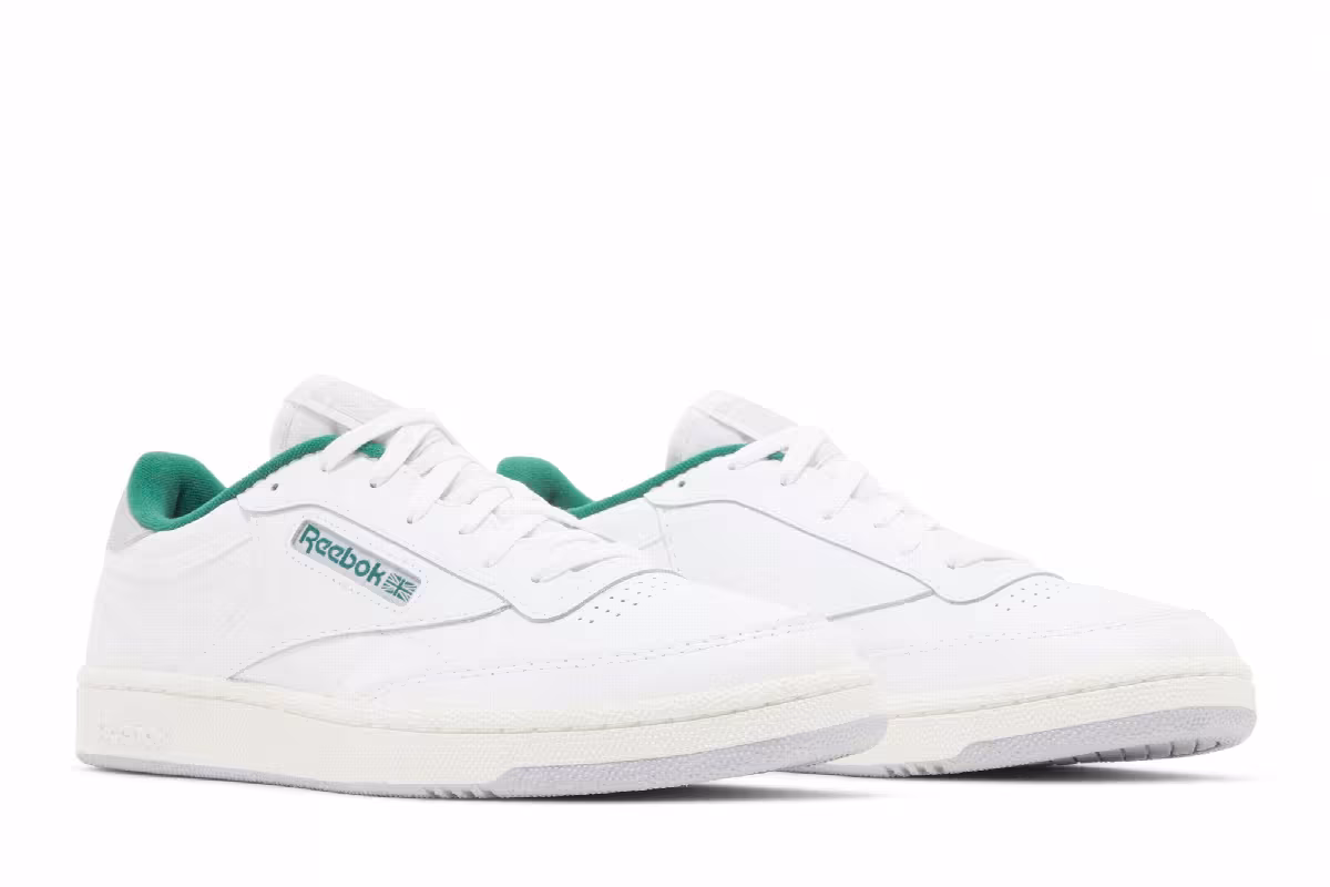 Reebok Club C 85 White Dark Green, view 9