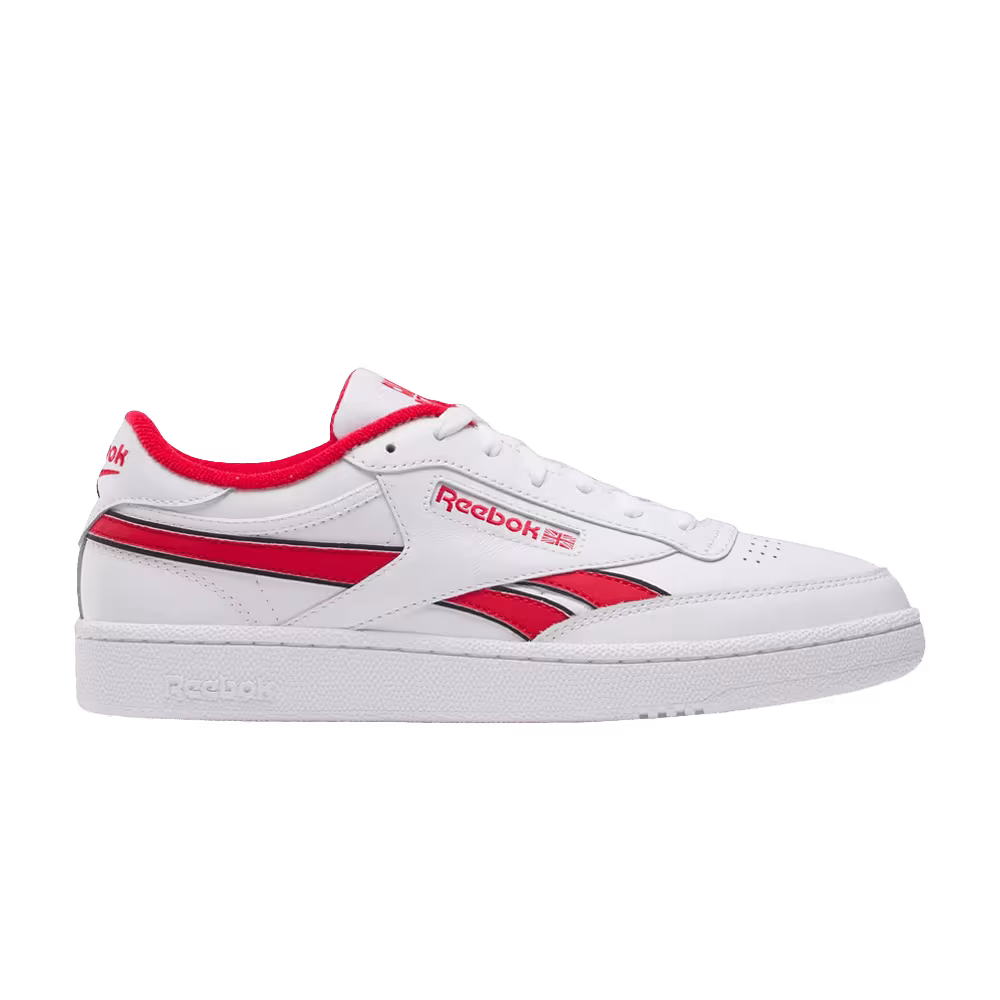 Reebok Club C Revenge White Vector Red