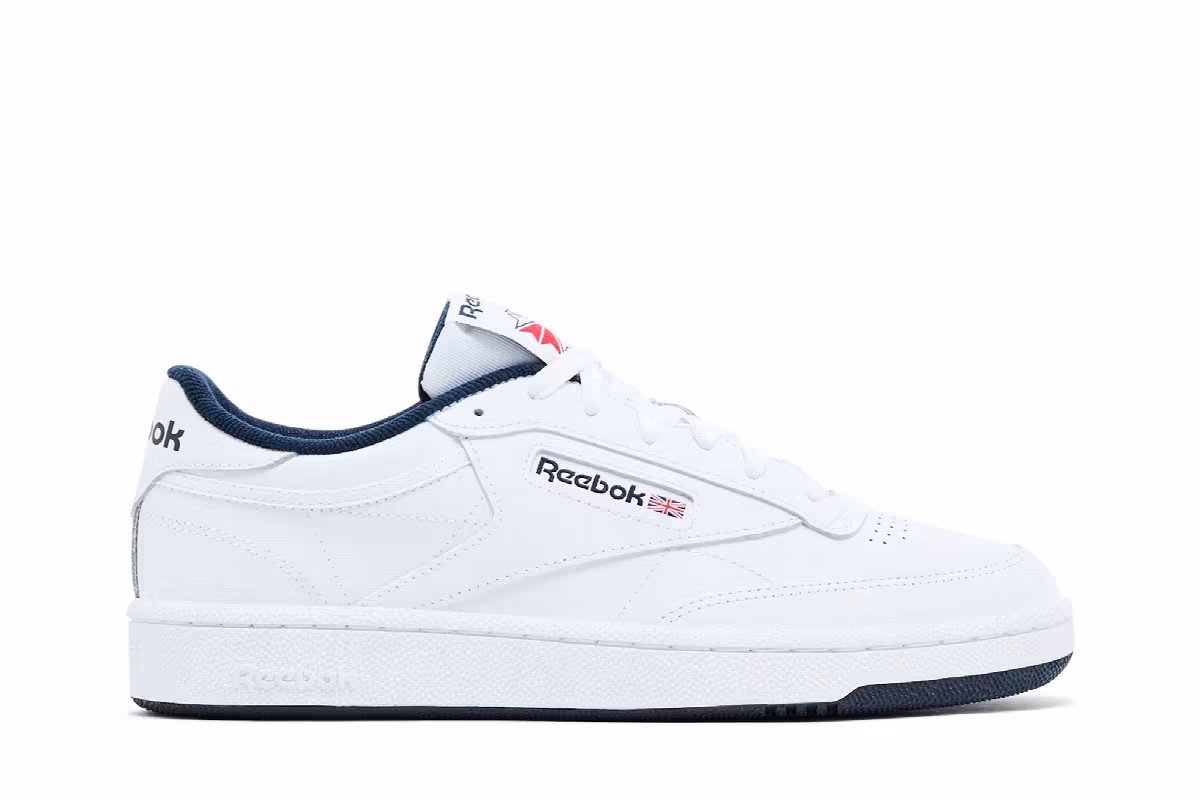 Reebok Club C 85 White Navy 2023, view 2