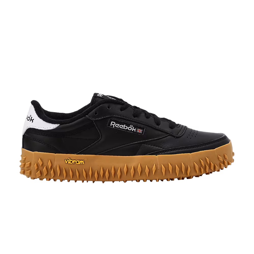 Reebok Club C Vibram Black Gum