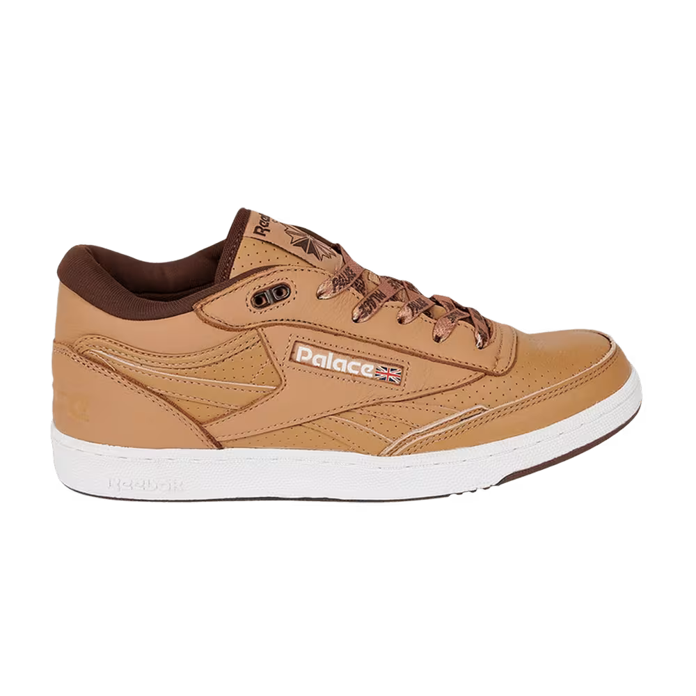 Palace x Reebok Club C Mid 2 Tan Brown