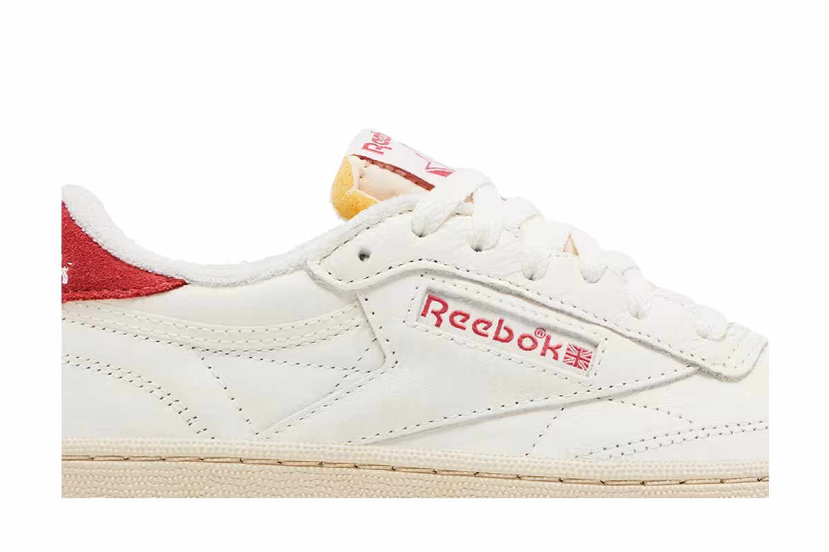 Reebok Women's Club C 85 Vintage Chalk Red, view 3