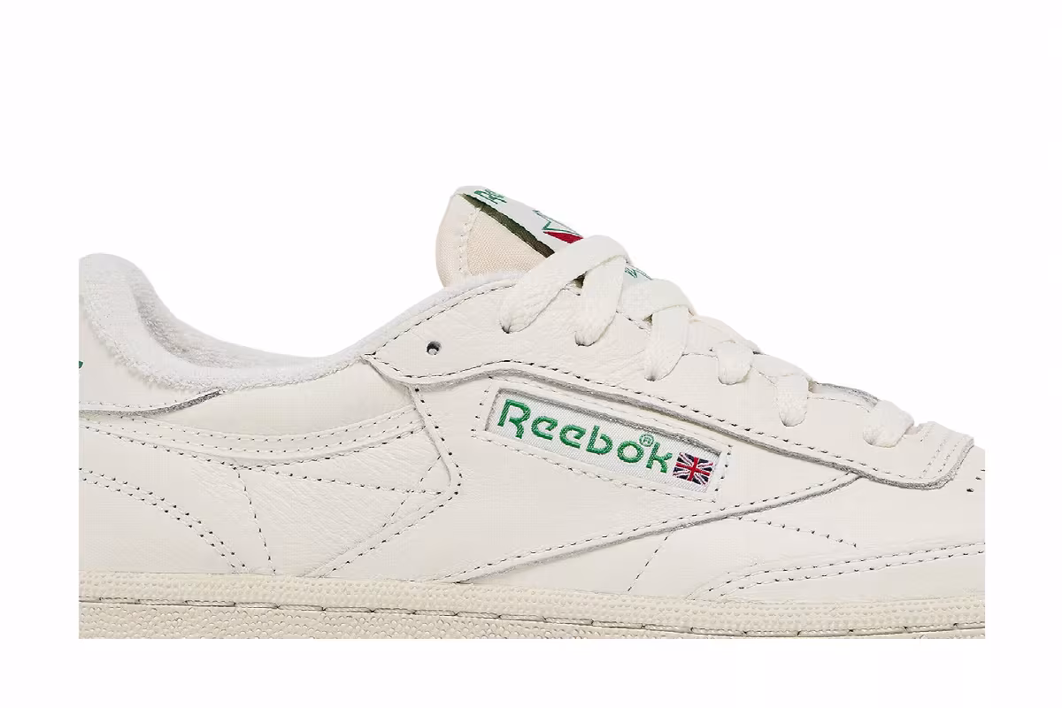 Reebok Women's Club C 85 Vintage Chalk Glen Green, view 3