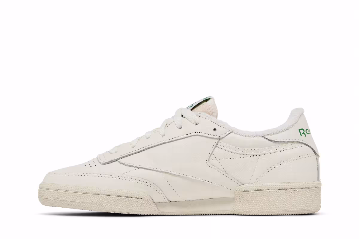 Reebok Women's Club C 85 Vintage Chalk Glen Green, view 4