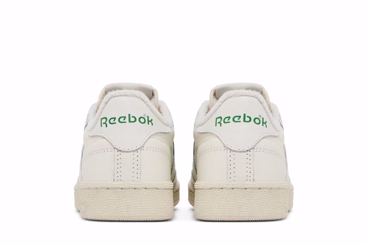 Reebok Women's Club C 85 Vintage Chalk Glen Green, view 7