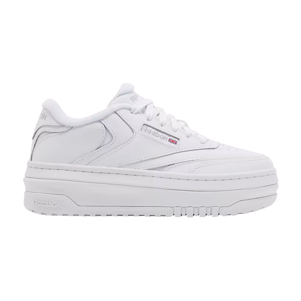 Reebok Women's Club C Extra White Grey